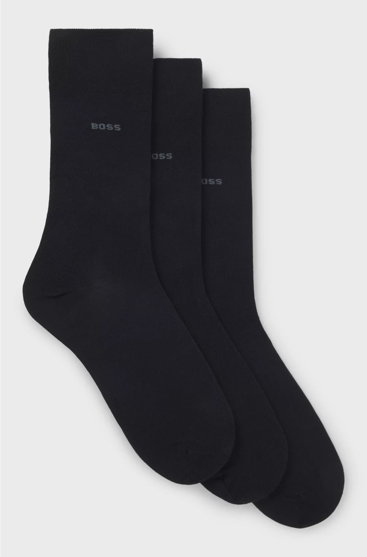 THREE-PACK OF REGULAR-LENGTH SOCKS IN STRETCH FABRIC