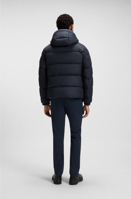 REGULAR-FIT PUFFER JACKET IN WATER-REPELLENT FABRIC