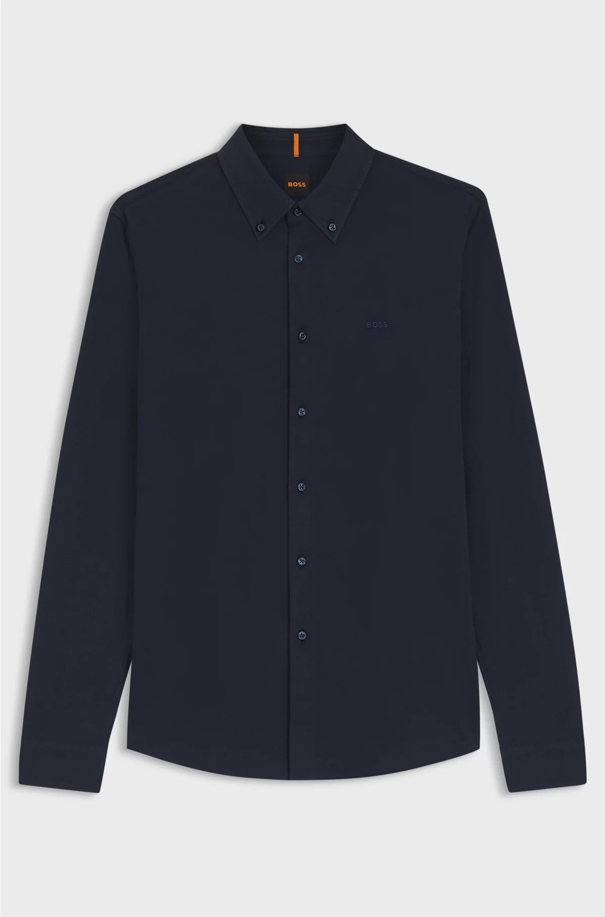 SLIM-FIT SHIRT IN COTTON JERSEY