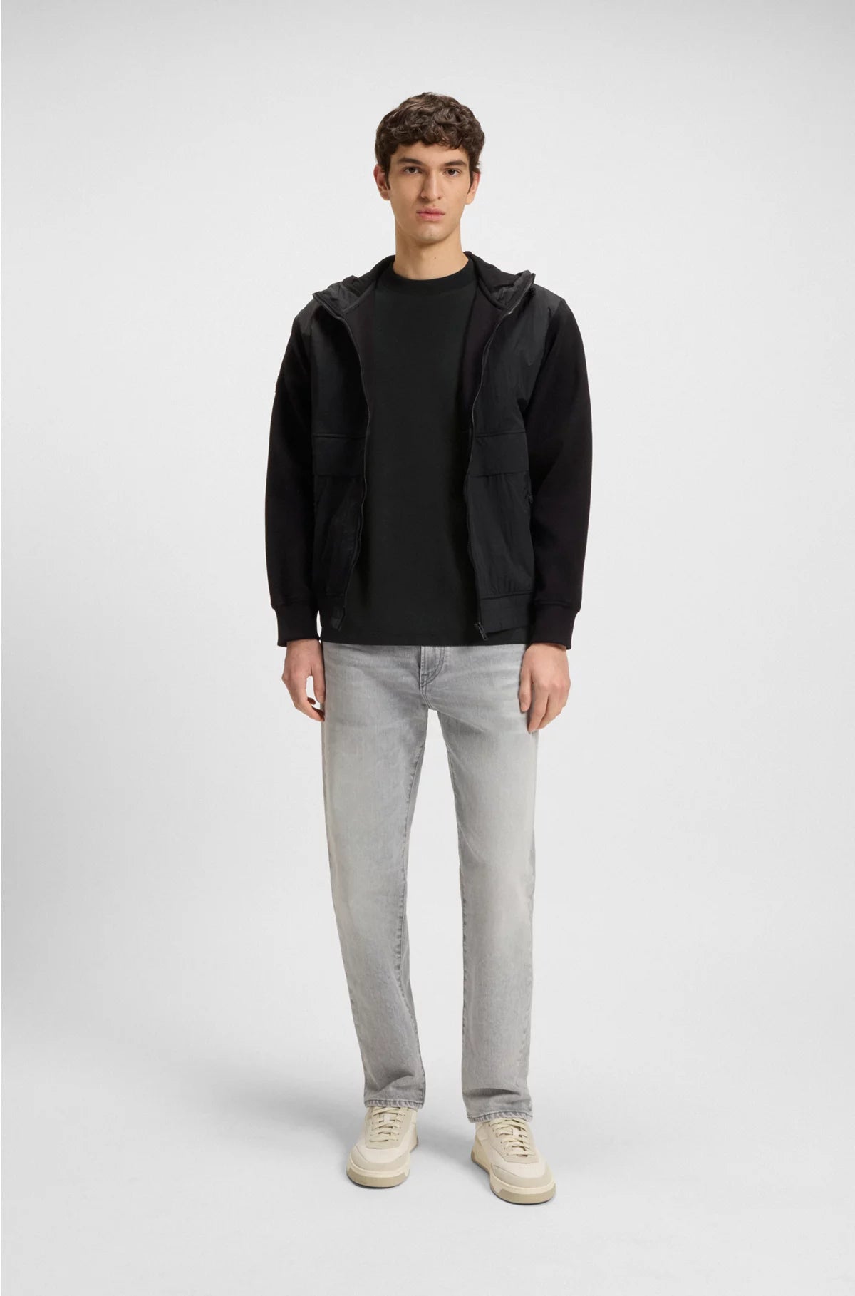 OVERSIZED-FIT T-SHIRT IN STRETCH COTTON