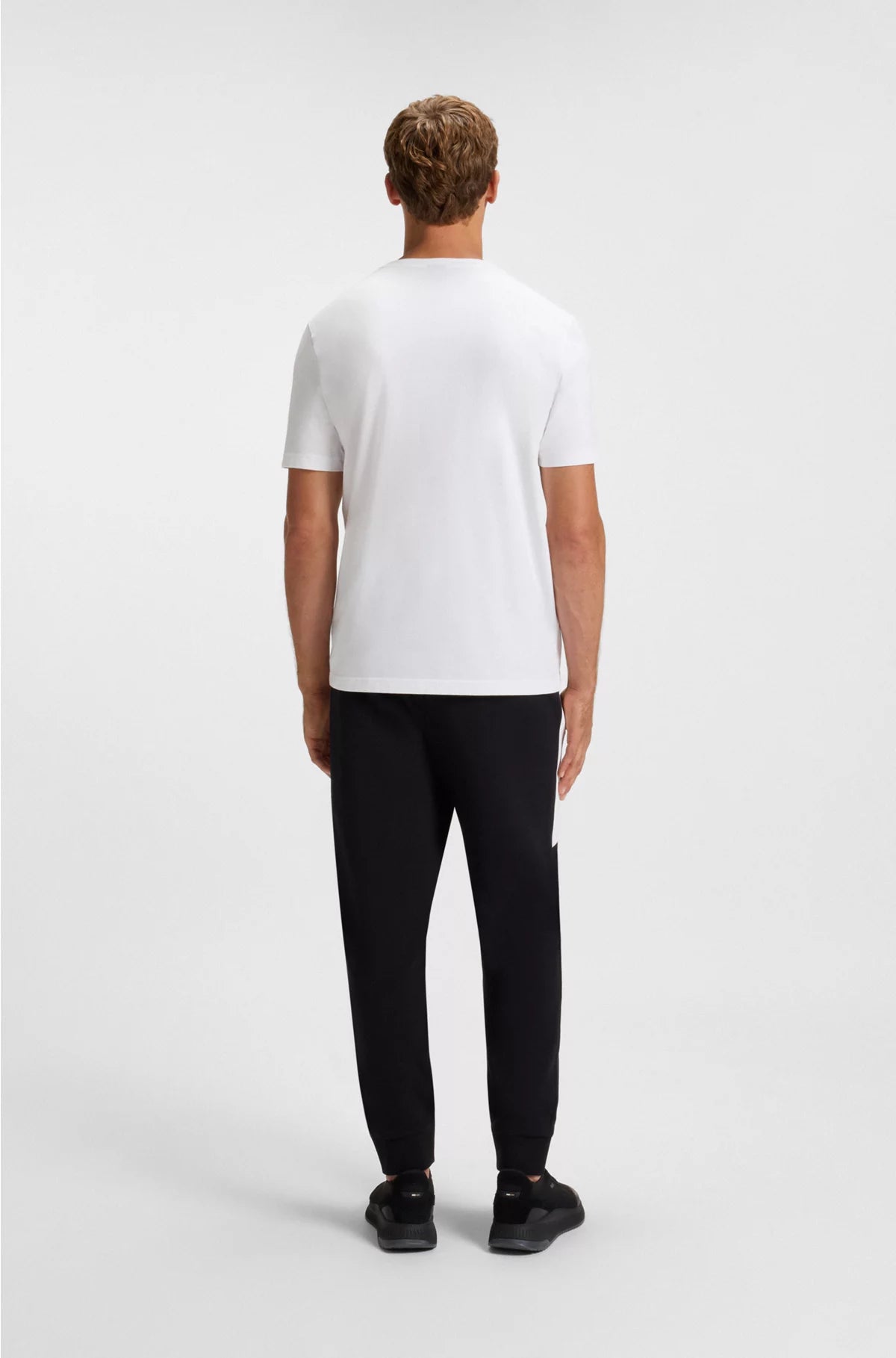 TWO-PACK OF COTTON T-SHIRTS WITH LOGOS