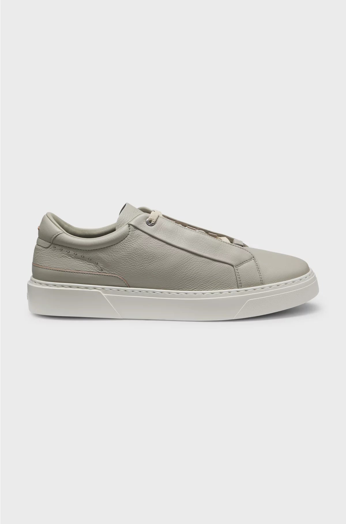 GARY GRAINED-LEATHER TRAINERS WITH XL EXTRALIGHT? OUTSOLE