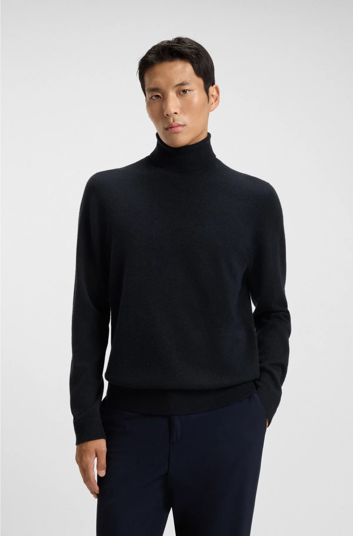 ROLLNECK SWEATER IN CASHMERE