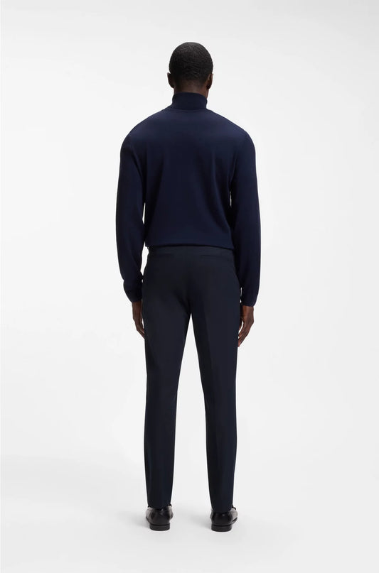 SLIM-FIT TROUSERS IN A STRETCH-COTTON BLEND