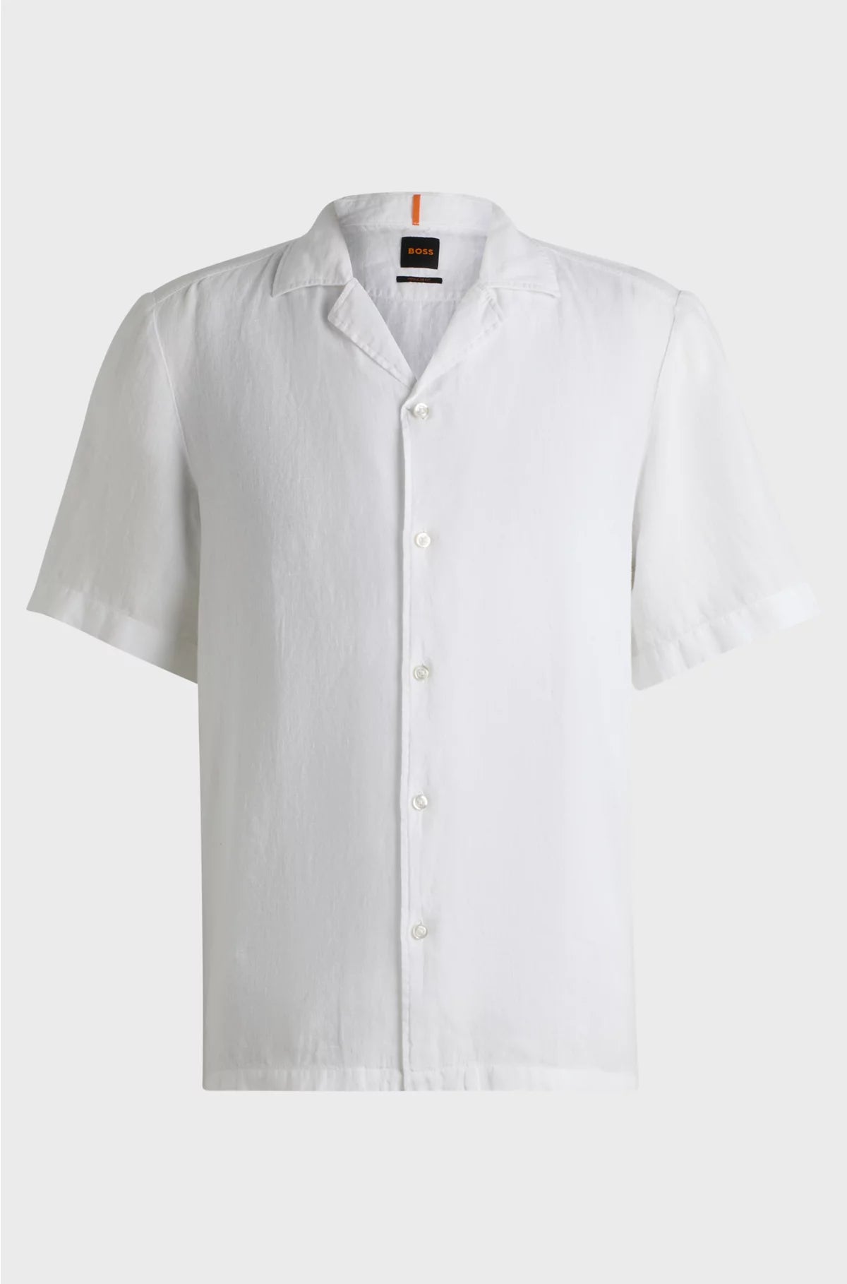 REGULAR-FIT SHIRT IN LINEN